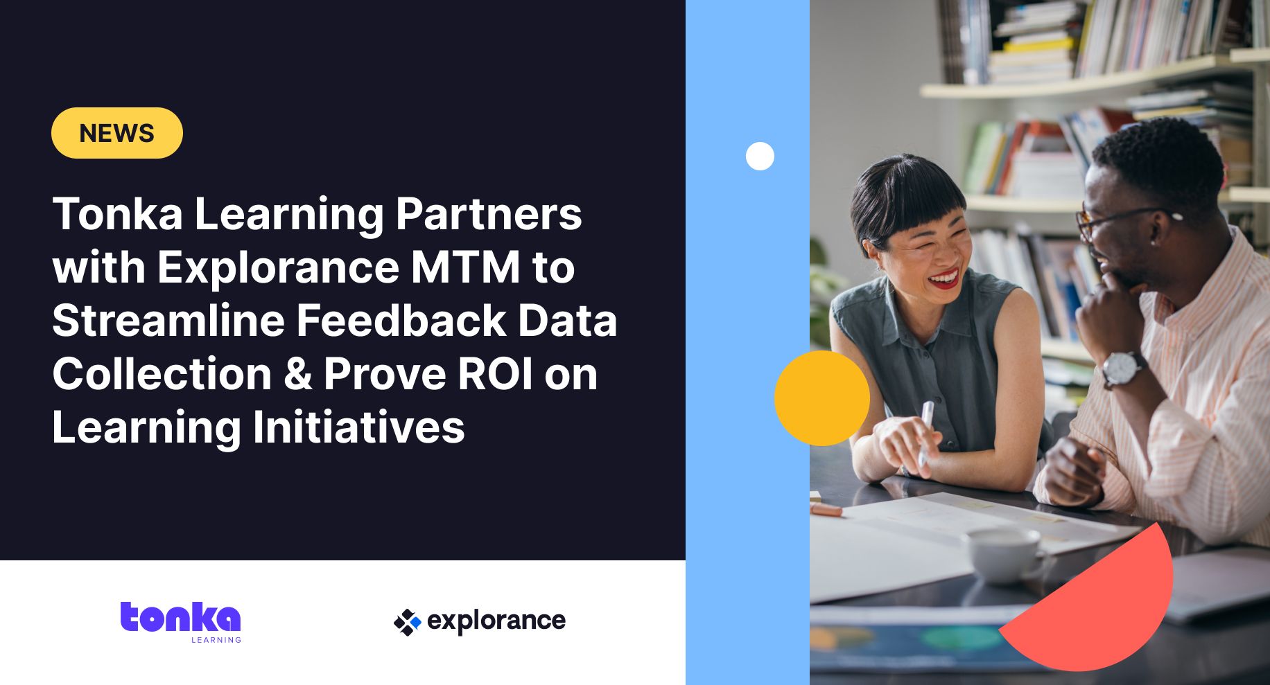 Illustration for the article Tonka Learning Partners with Explorance MTM to Streamline Feedback Data Collection & Prove ROI on Learning Initiatives