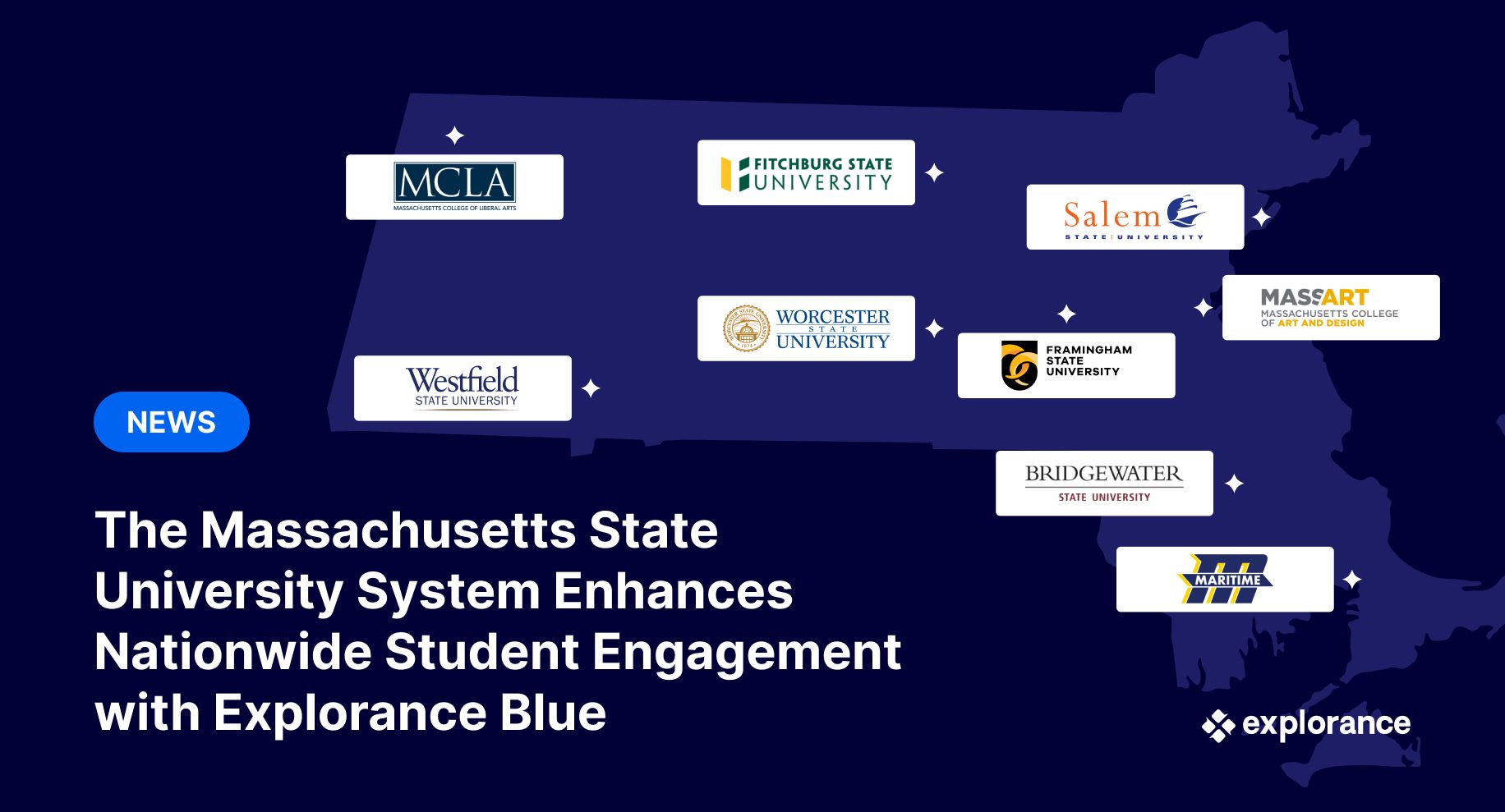 Illustration for the article The Massachusetts State University System Enhances Nationwide Student Engagement with Explorance Blue