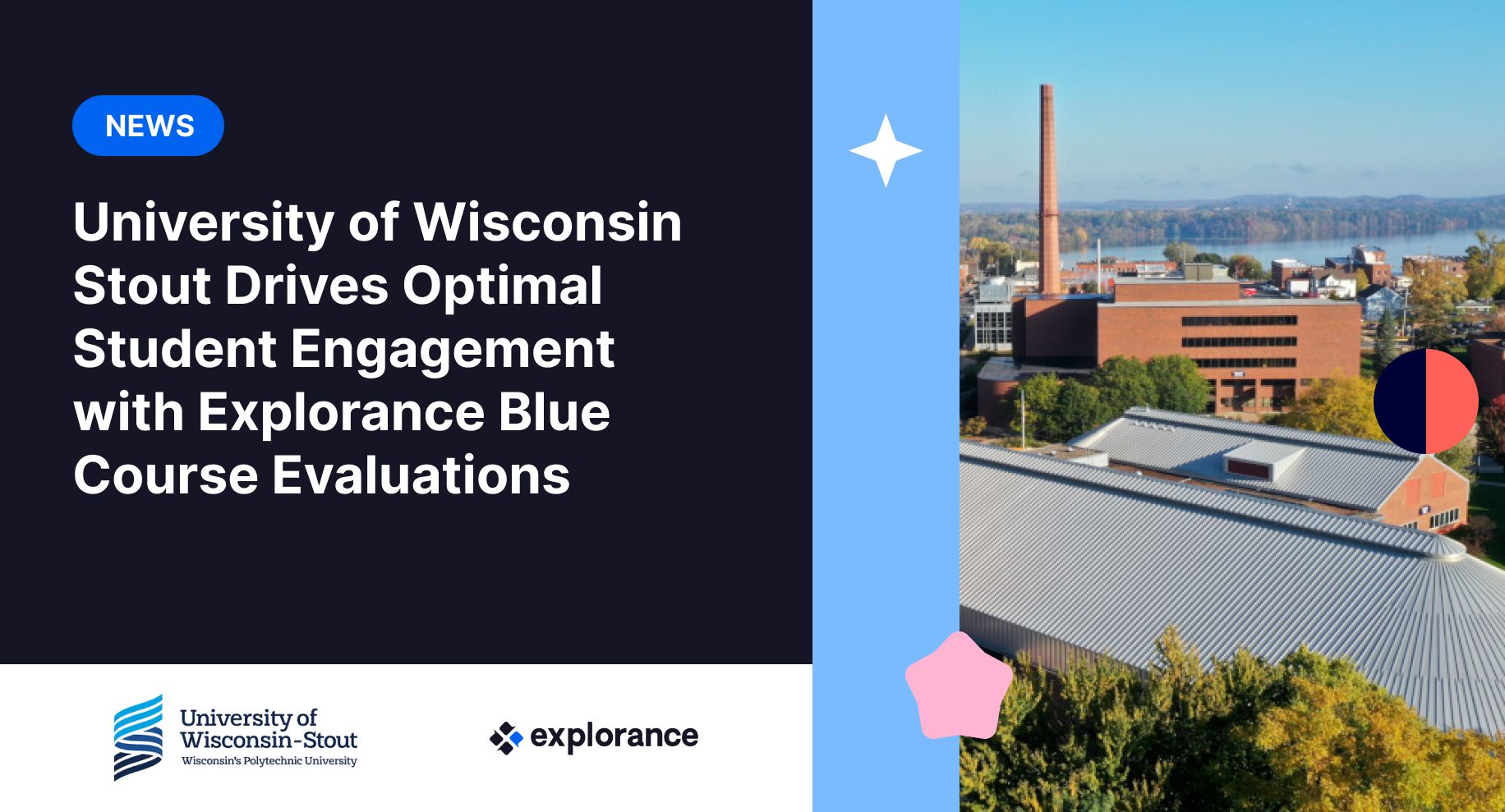 Illustration for the article The University of Wisconsin-Madison Selects Explorance Blue to Leverage Student Feedback with Enhanced Course Evaluations