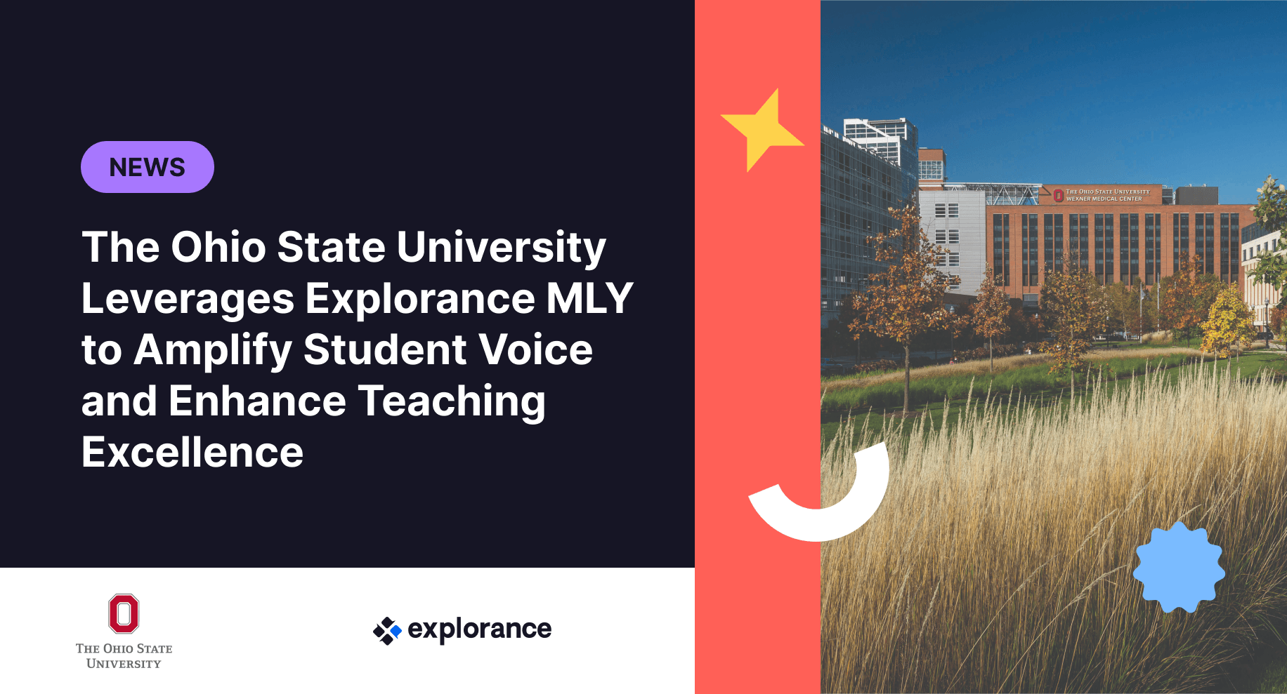Illustration for the article The Ohio State University Leverages Explorance MLY to Amplify Student Voice and Enhance Teaching Excellence