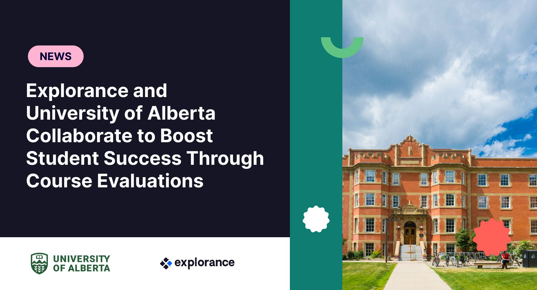 Illustration for the article Explorance and University of Alberta Collaborate to Boost Student Success Through Course Evaluations
