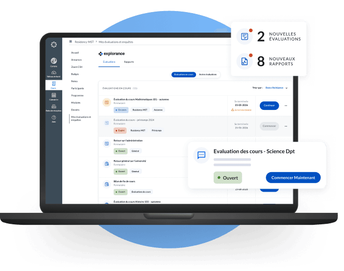 Simplifiez les évaluations de l'enseignement grâce à une automatisation complète