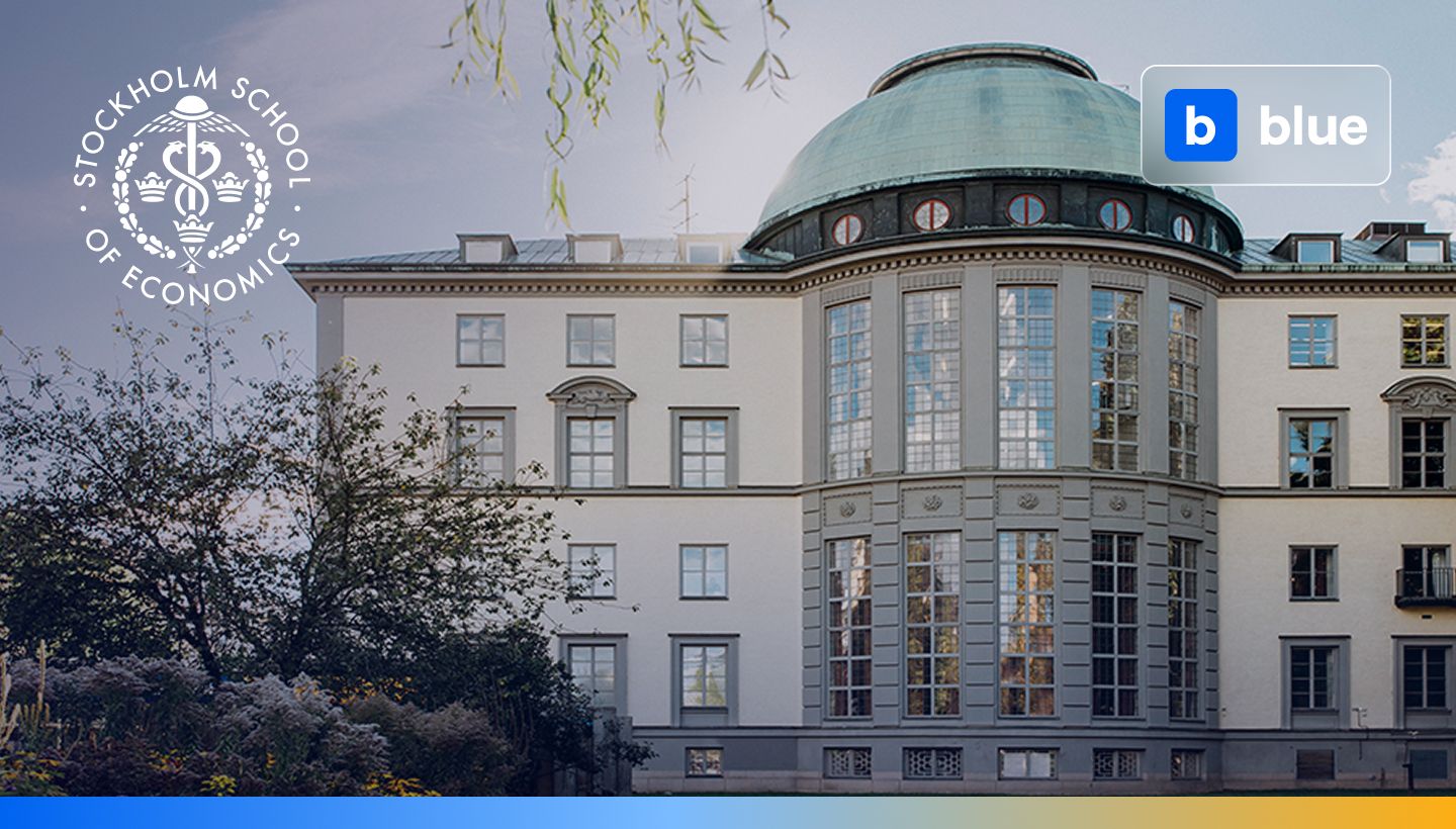 Supprimer les processus manuels et améliorer la compréhension des données grâce à Explorance Blue à l'École d'économie de Stockholm