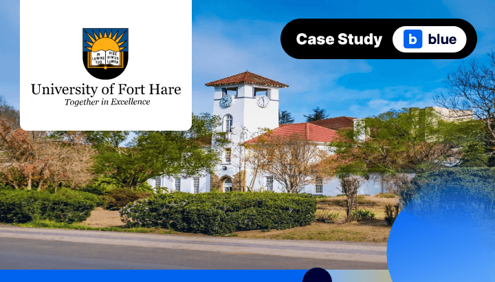 Université de Fort Hare : transformer les commentaires des étudiants en meilleurs résultats d'enseignement et d'apprentissage grâce à Explorance Blue 