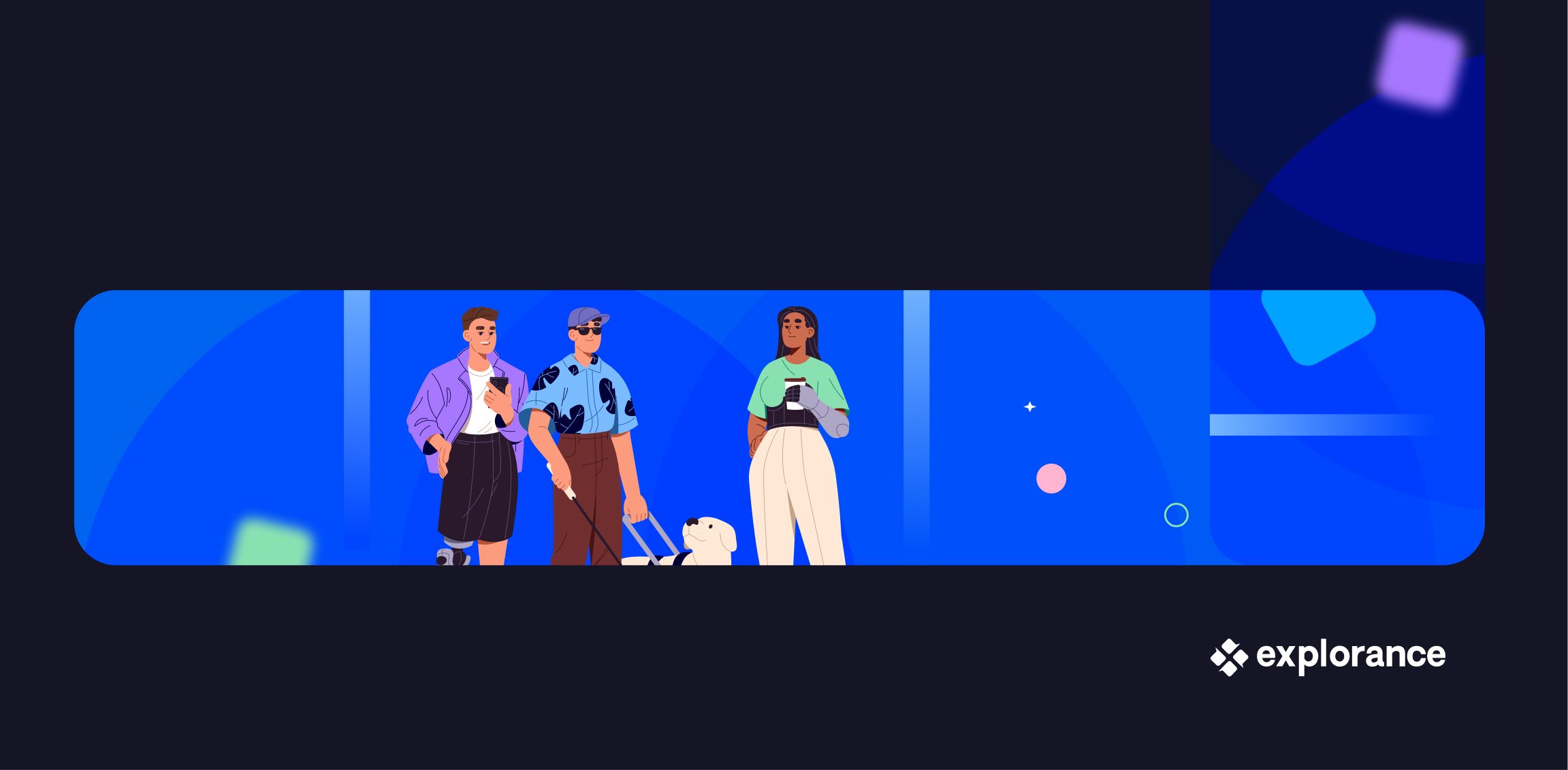 Illustration for the article Explorance Blue Is WCAG 2.2 Certified: Why That Matters