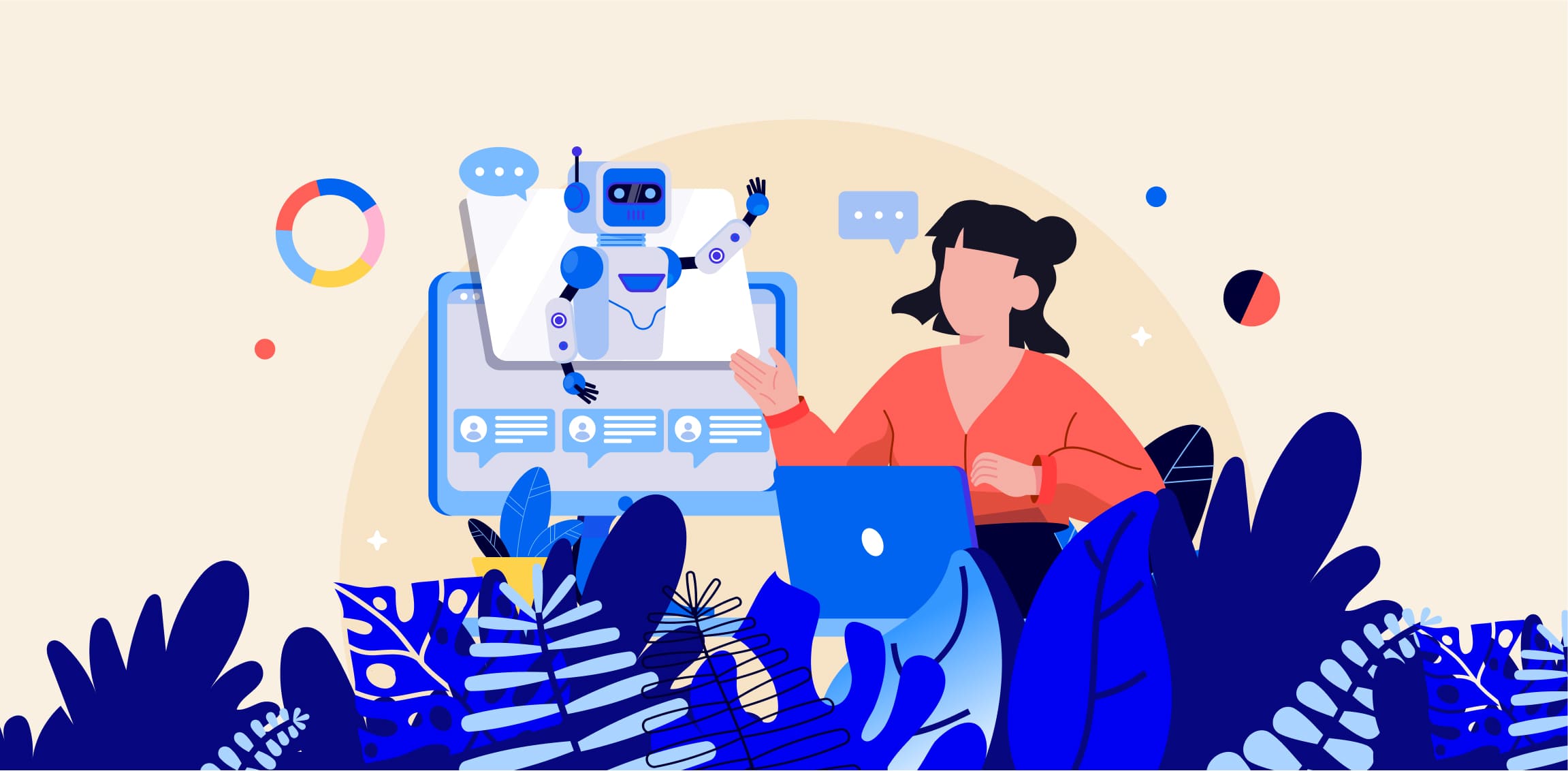 Illustration for the article Beyond the Horizon – 3 Trends Shaping Higher Education in 2024