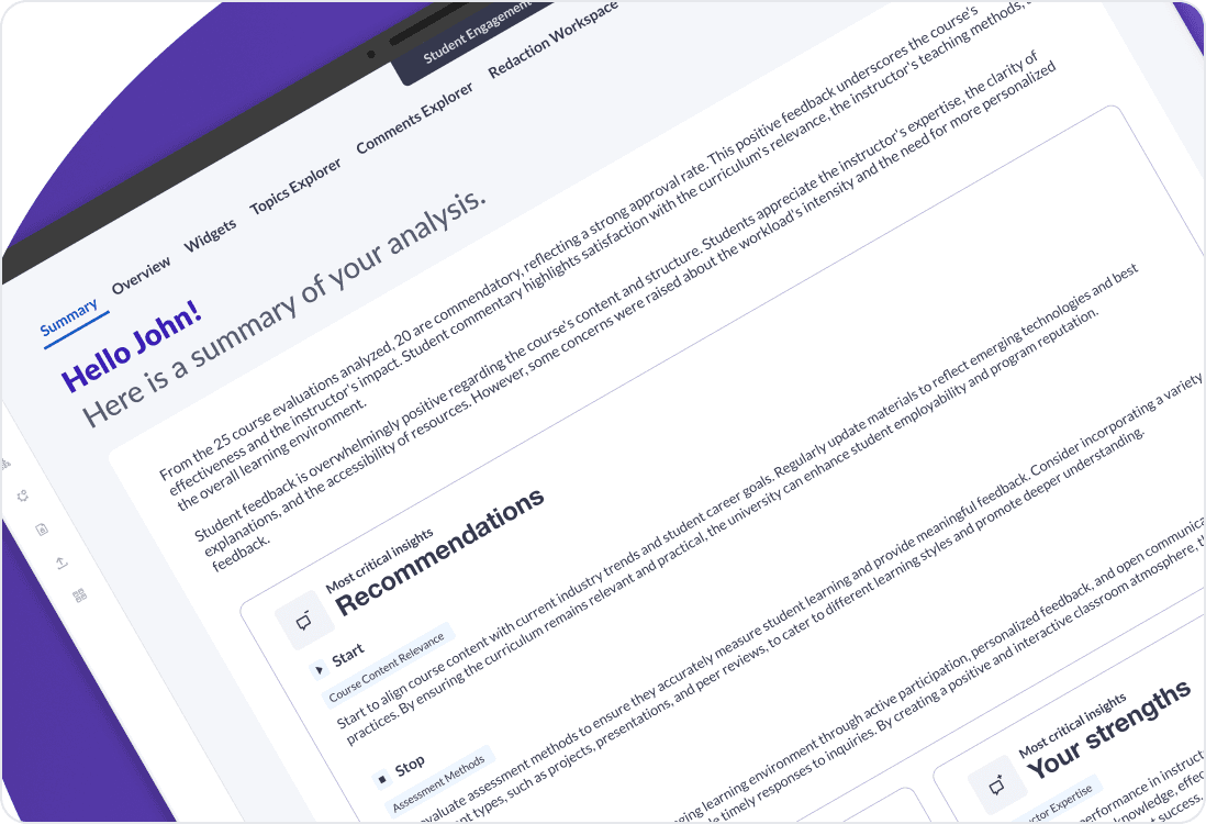Ready-to-act Recommendations