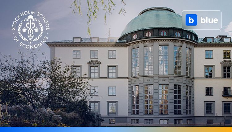 Supprimer les processus manuels et améliorer la compréhension des données grâce à Explorance Blue à l'École d'économie de Stockholm