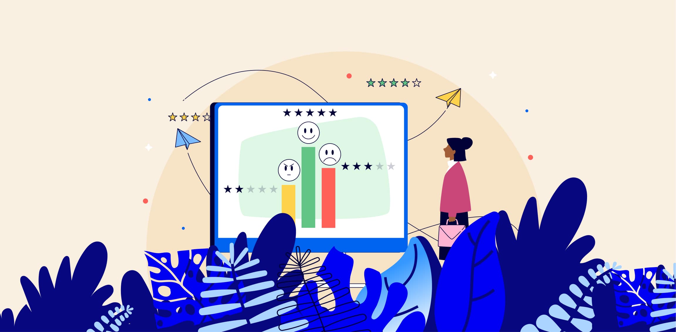 Illustration for the article Optimizing Learning Analytics: Strategies for Boosting Survey Response Rates